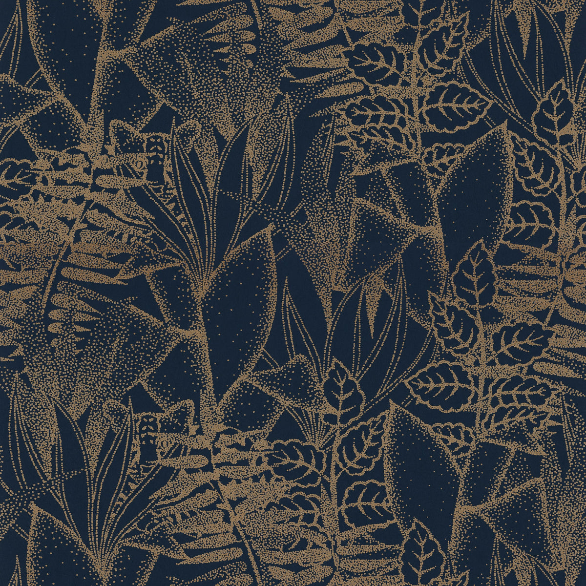 Casamance behang Orphée Altaica 74710814 marine