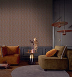 Casamance behang Orphée Abelia 74721224 detail