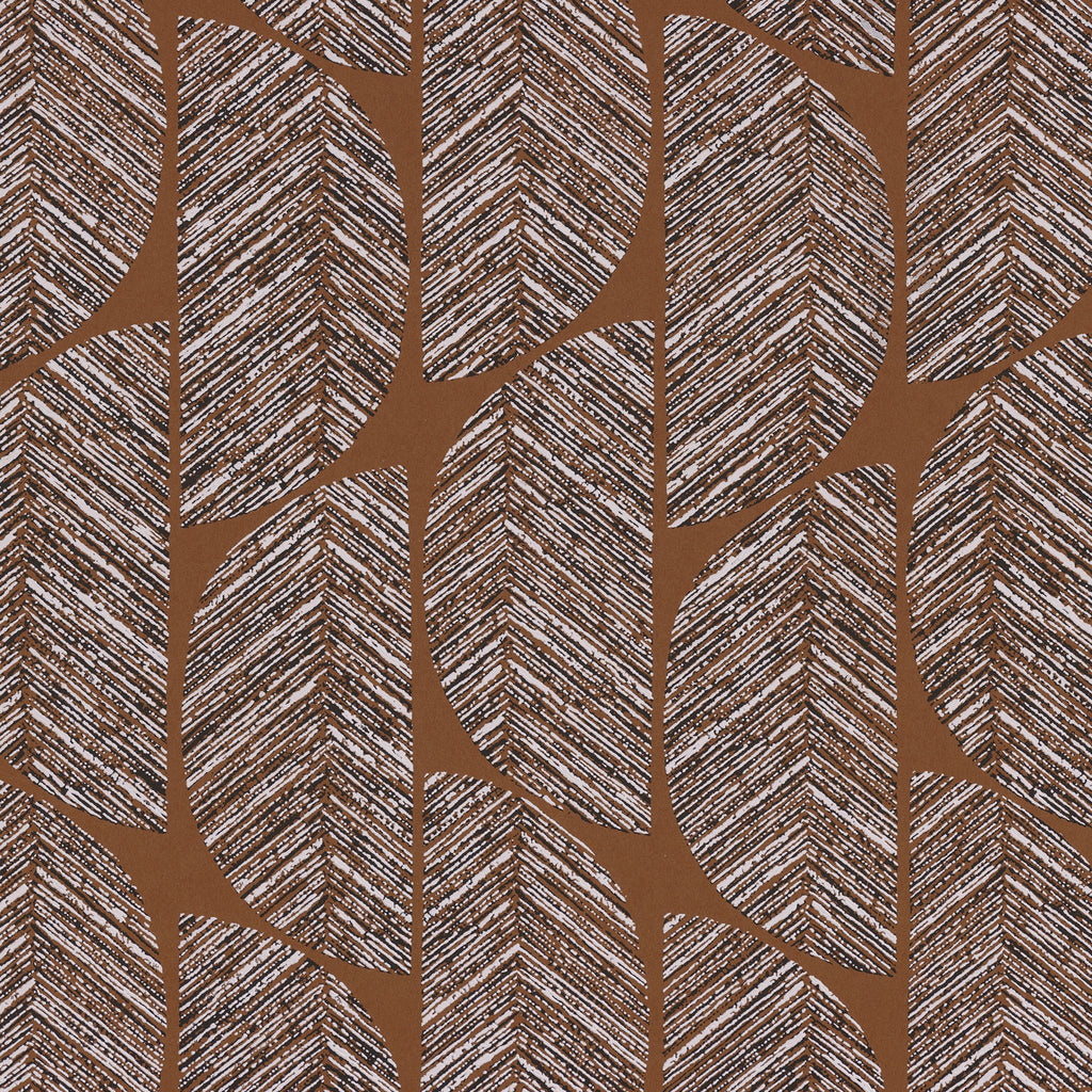 Casamance behang Orphée Abelia 74721224 terracotta