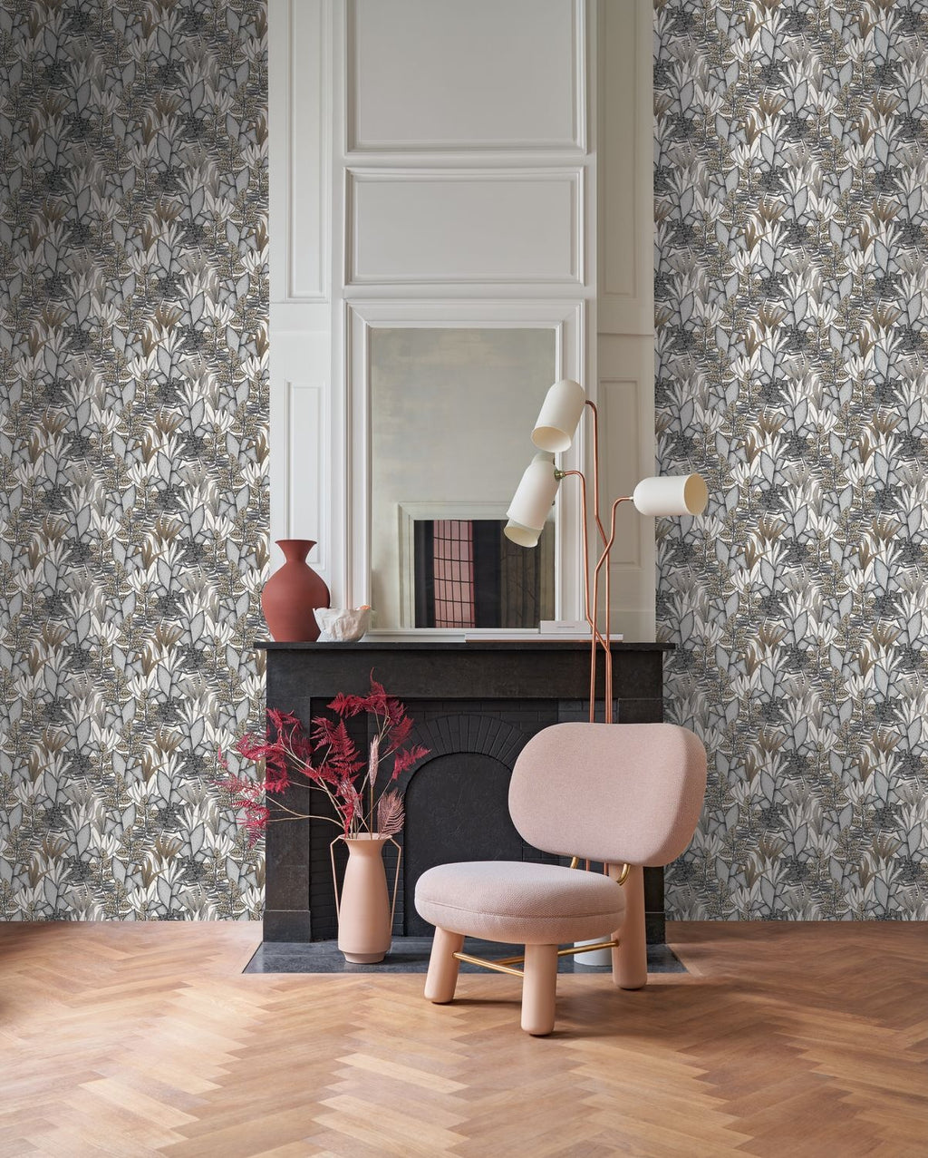 Casamance behang Orphée Tigris 74731530 detail