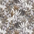 Casamance behang Orphée Tigris 74731530 blanc gris (staal)