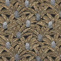 Casamance behang Orphée Palmeta 74741840 noir dore
