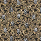 Casamance behang Orphée Palmeta 74741840 noir dore
