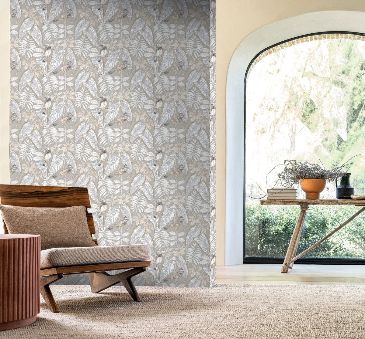 Casamance behang Orphée Sibia 74752250 detail