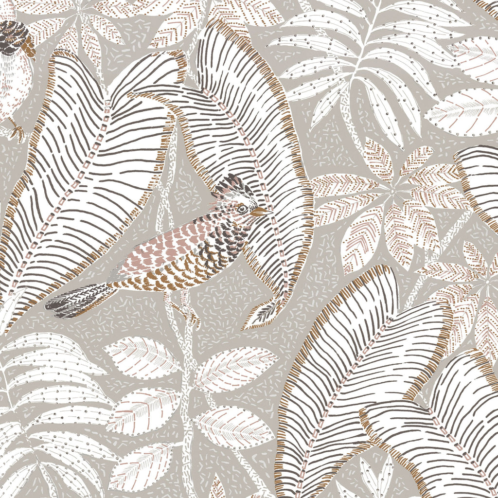 Casamance behang Orphée Sibia 74752250 gris