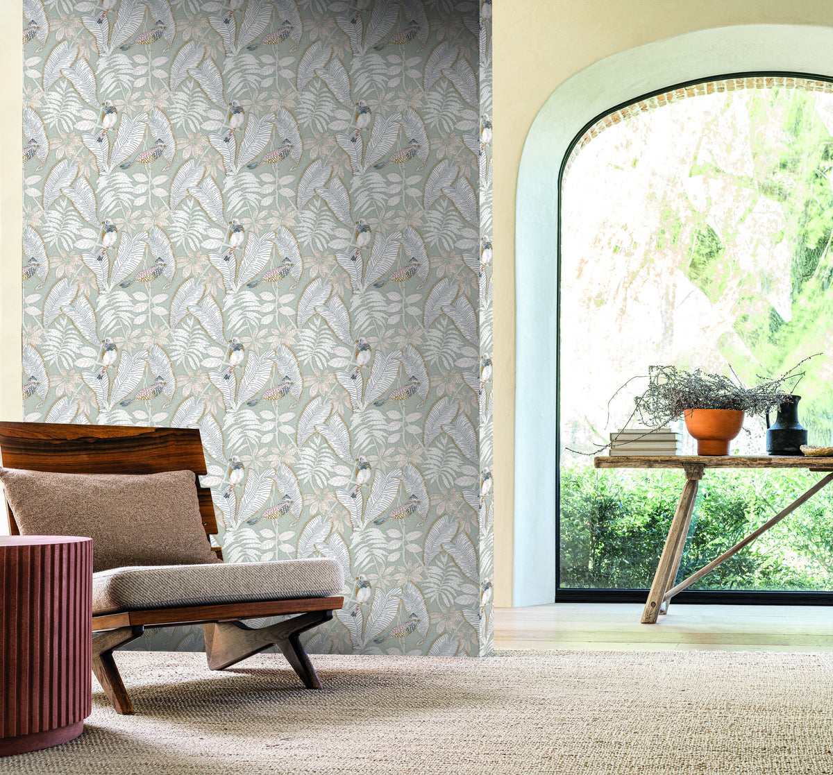 Casamance behang Orphée Sibia 74752250 in interieur