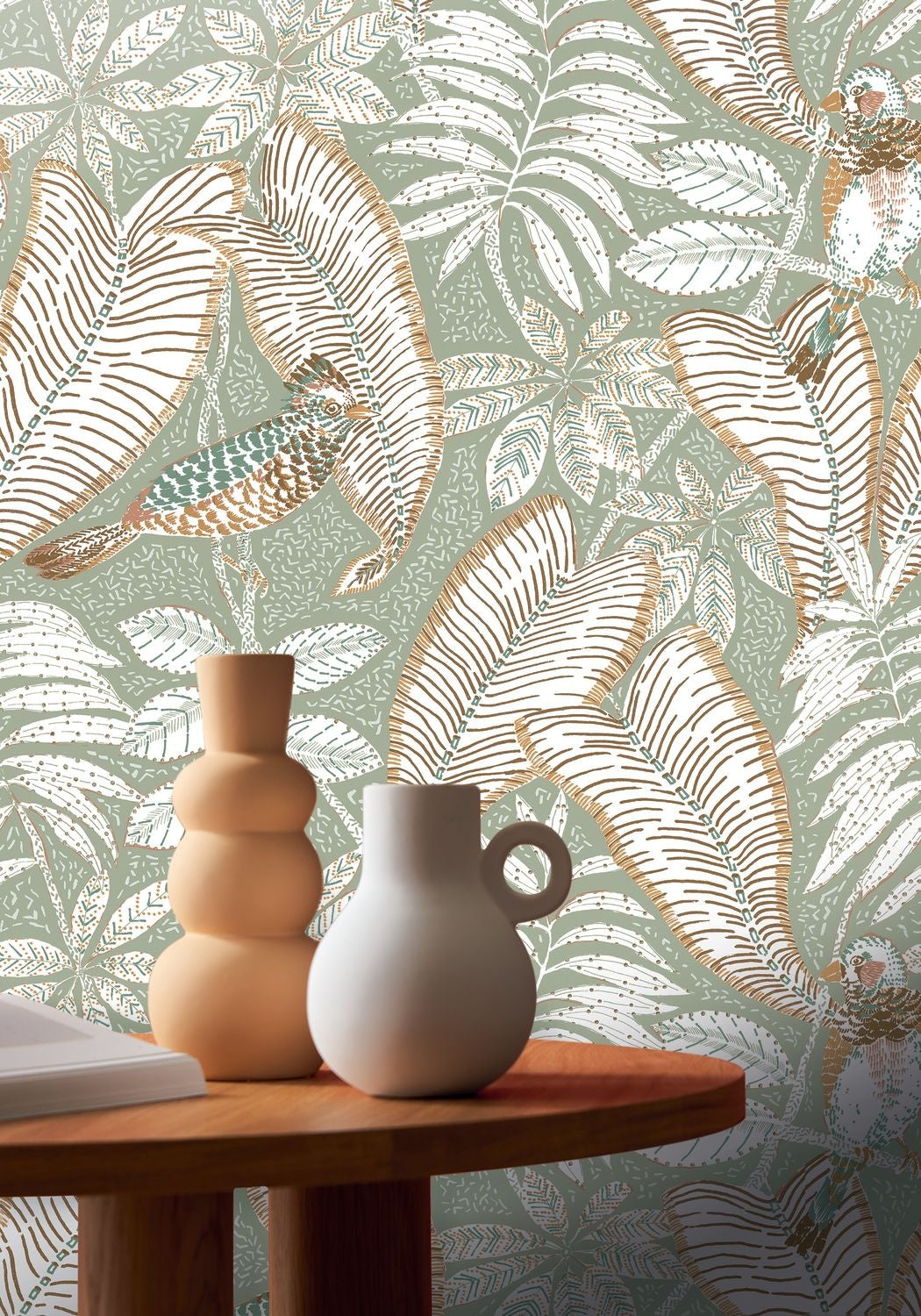 Casamance behang Orphée Sibia 74752556 detail