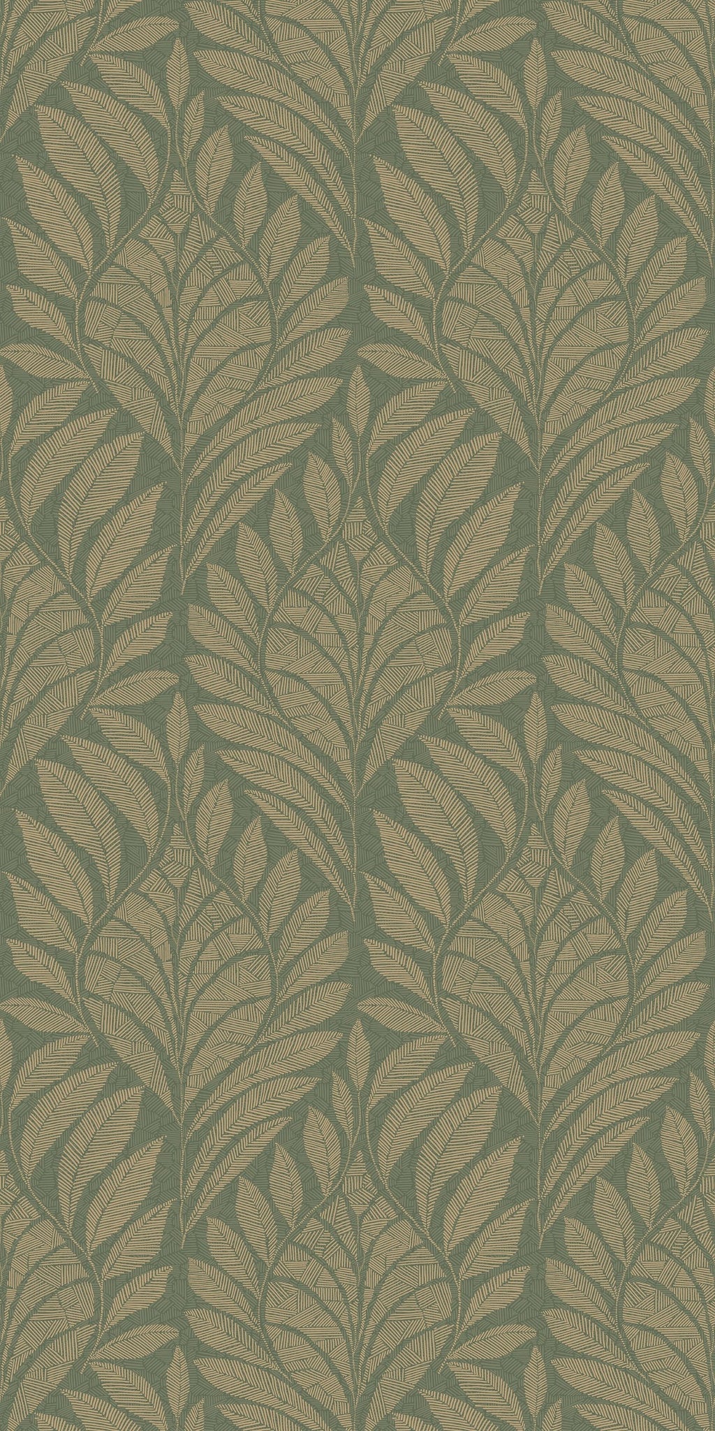 Casamance behang Isadora Gustav 74772752 vert de gris doré