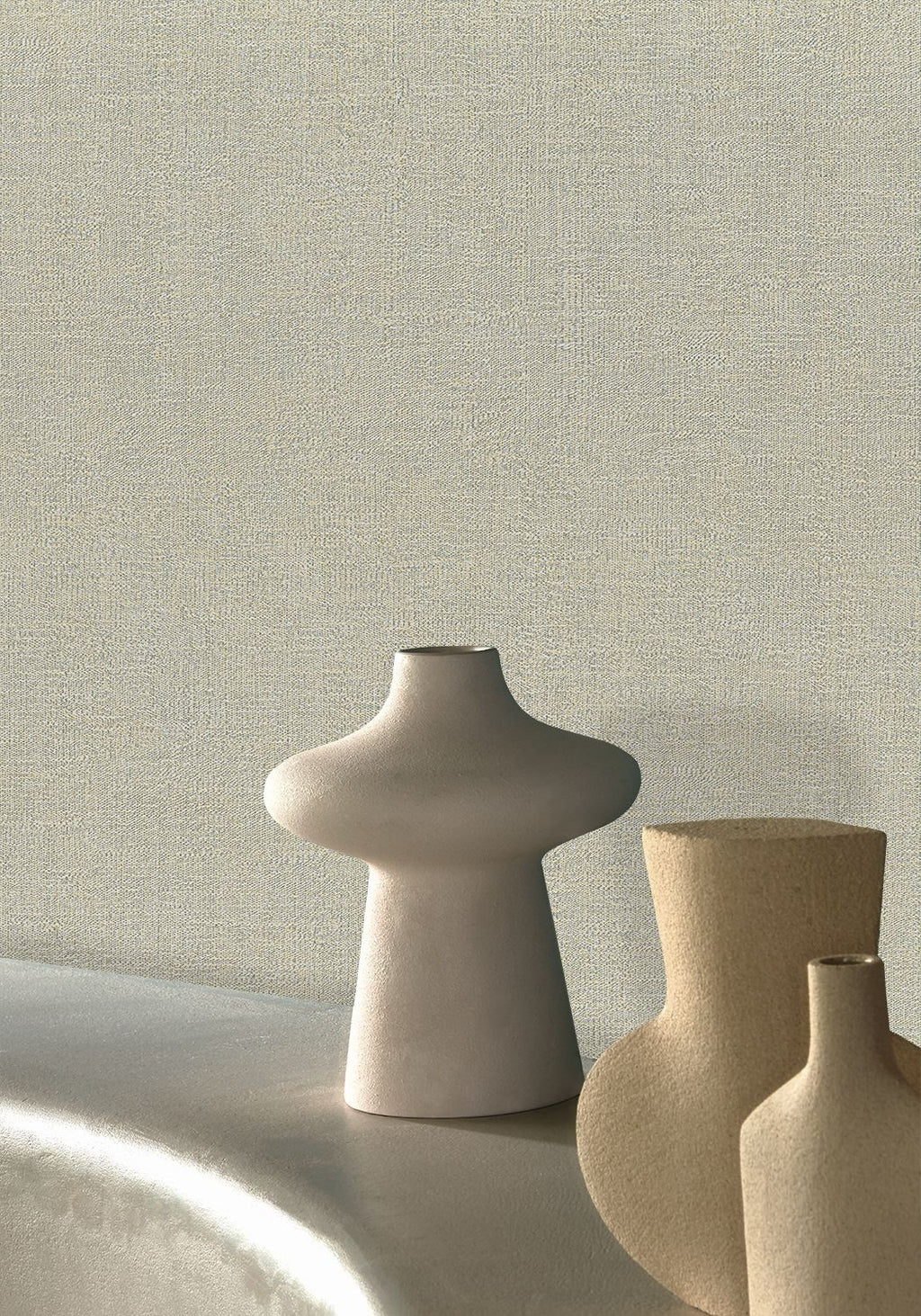 Casamance behang Alliages Rhodium 75021324 detail