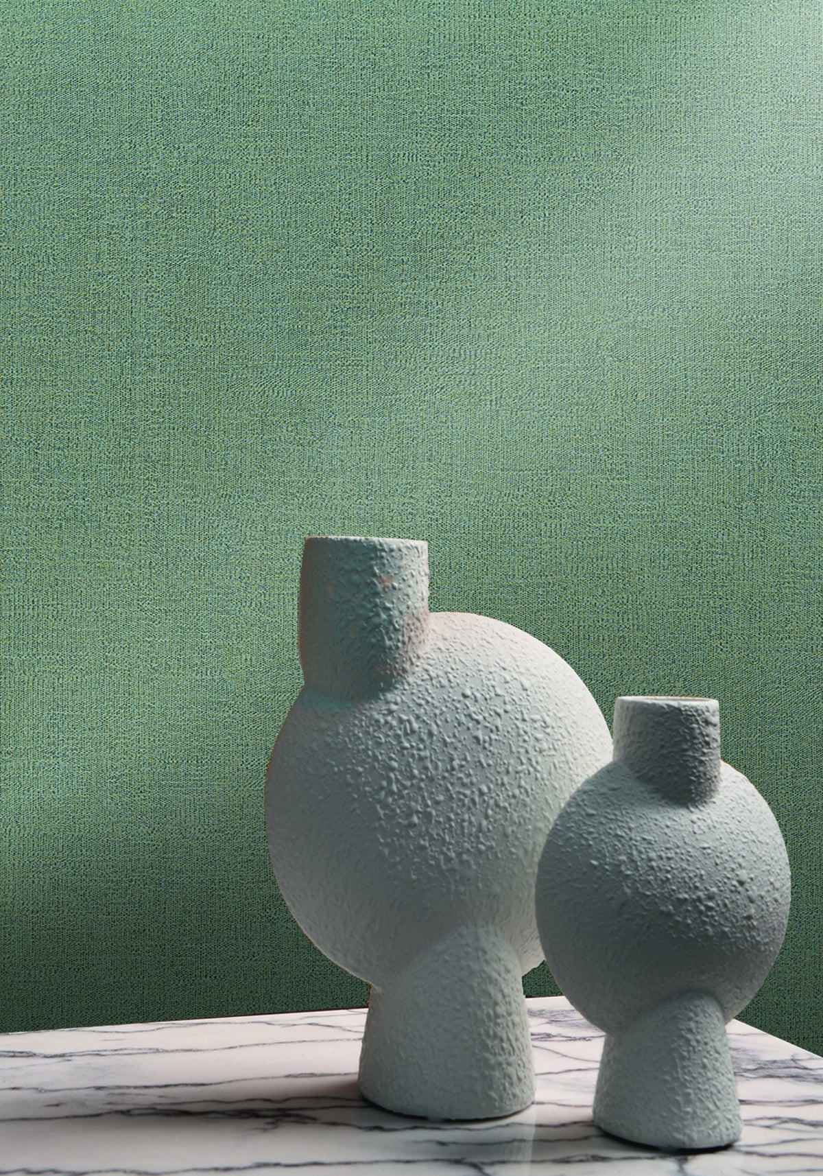Casamance behang Alliages Rhodium 75021426 in interieur