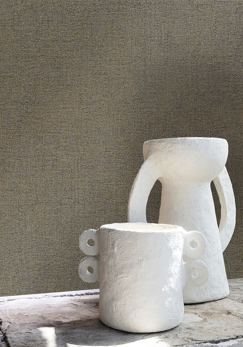 Casamance behang Alliages Rhodium 75021832 detail