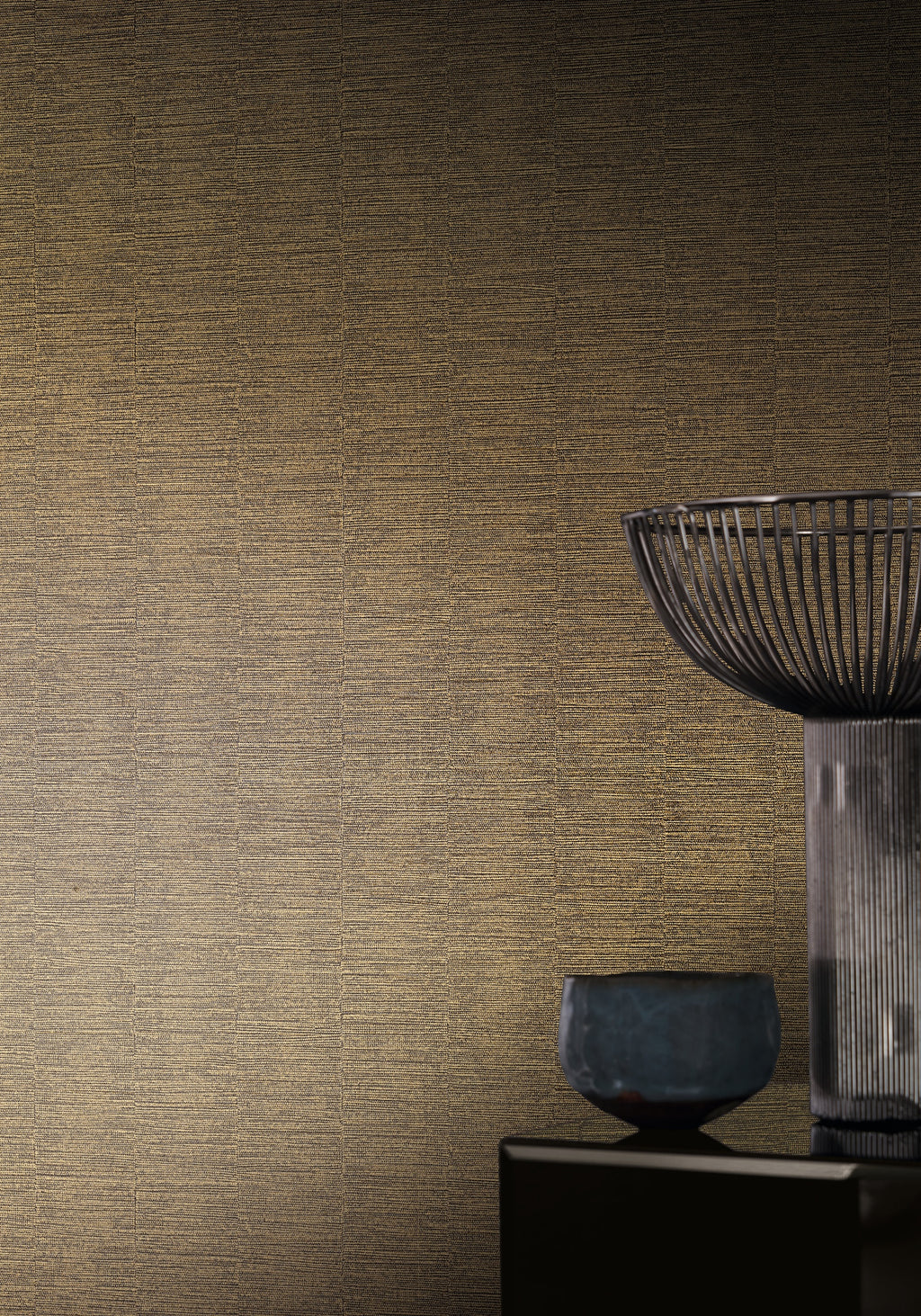 Casamance behang Alliages Scandium 75031630 in interieur
