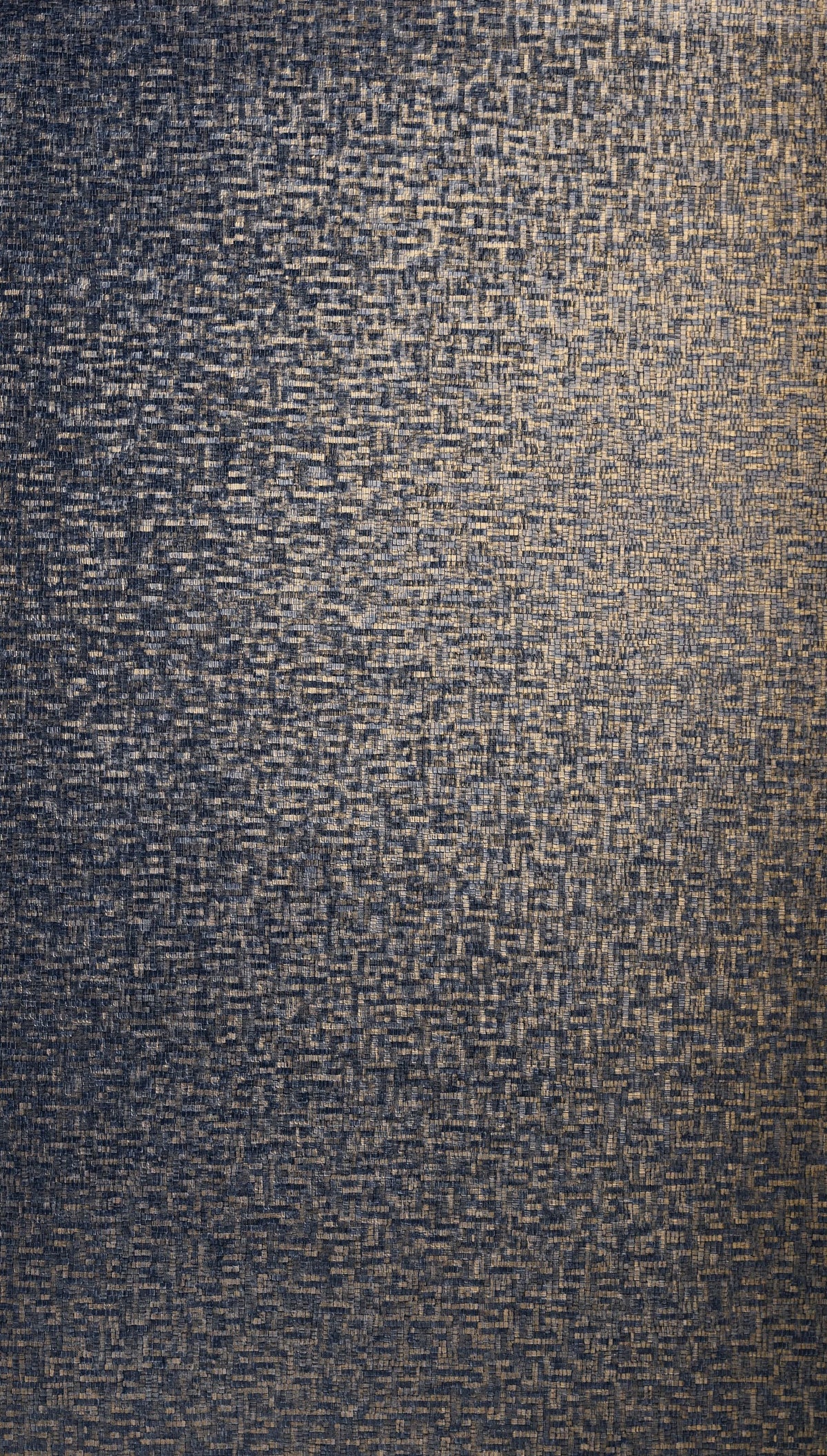 Casamance behang Textures Métalliques Tessela 75043680 marine doré