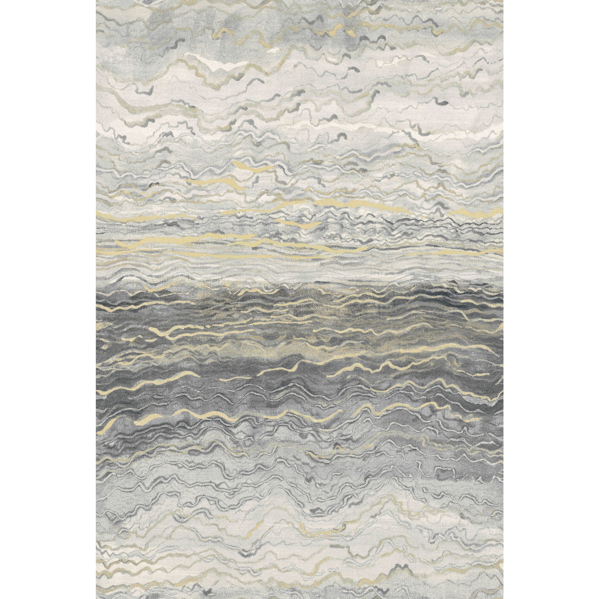 Casamance fotobehang Panoramas 2 Azurite 75064192 blanc gris doré