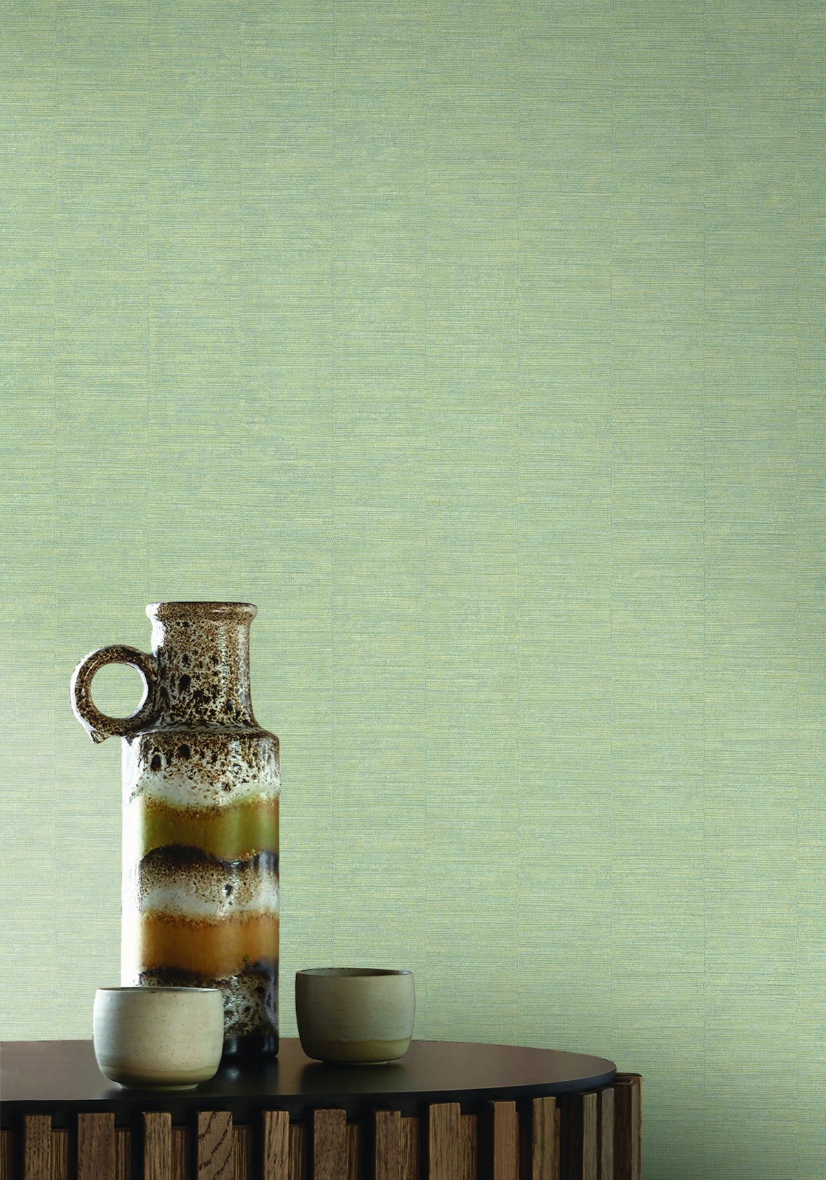 Casamance behang Alliages Platinum 75072956 detail