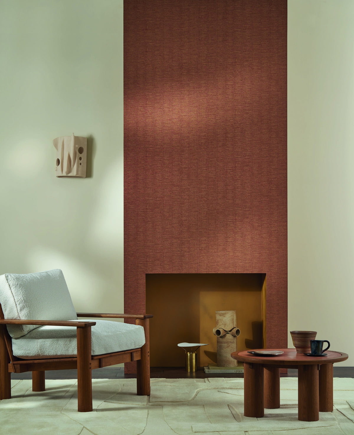 Casamance behang Select 7 Platinum 75073160 in interieur