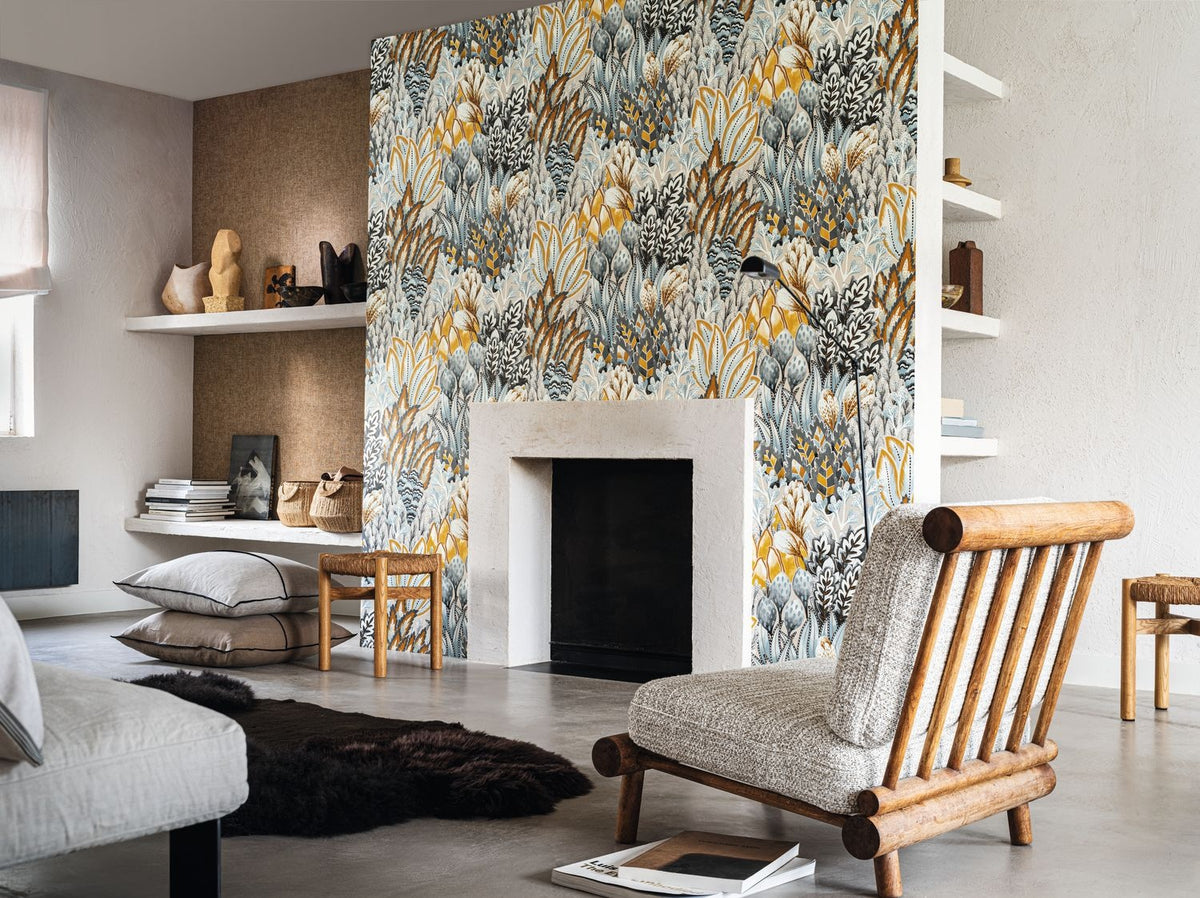 Casamance behang Karabane Avicennia 75162500 detail
