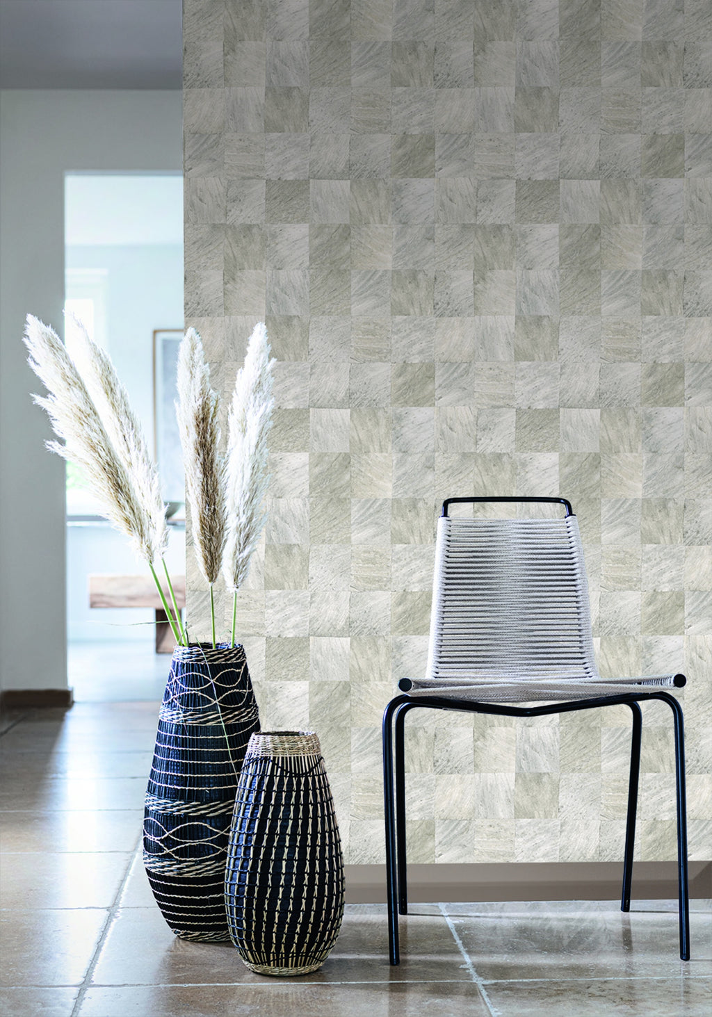 Casamance behang Karabane Abale 75172960 in interieur