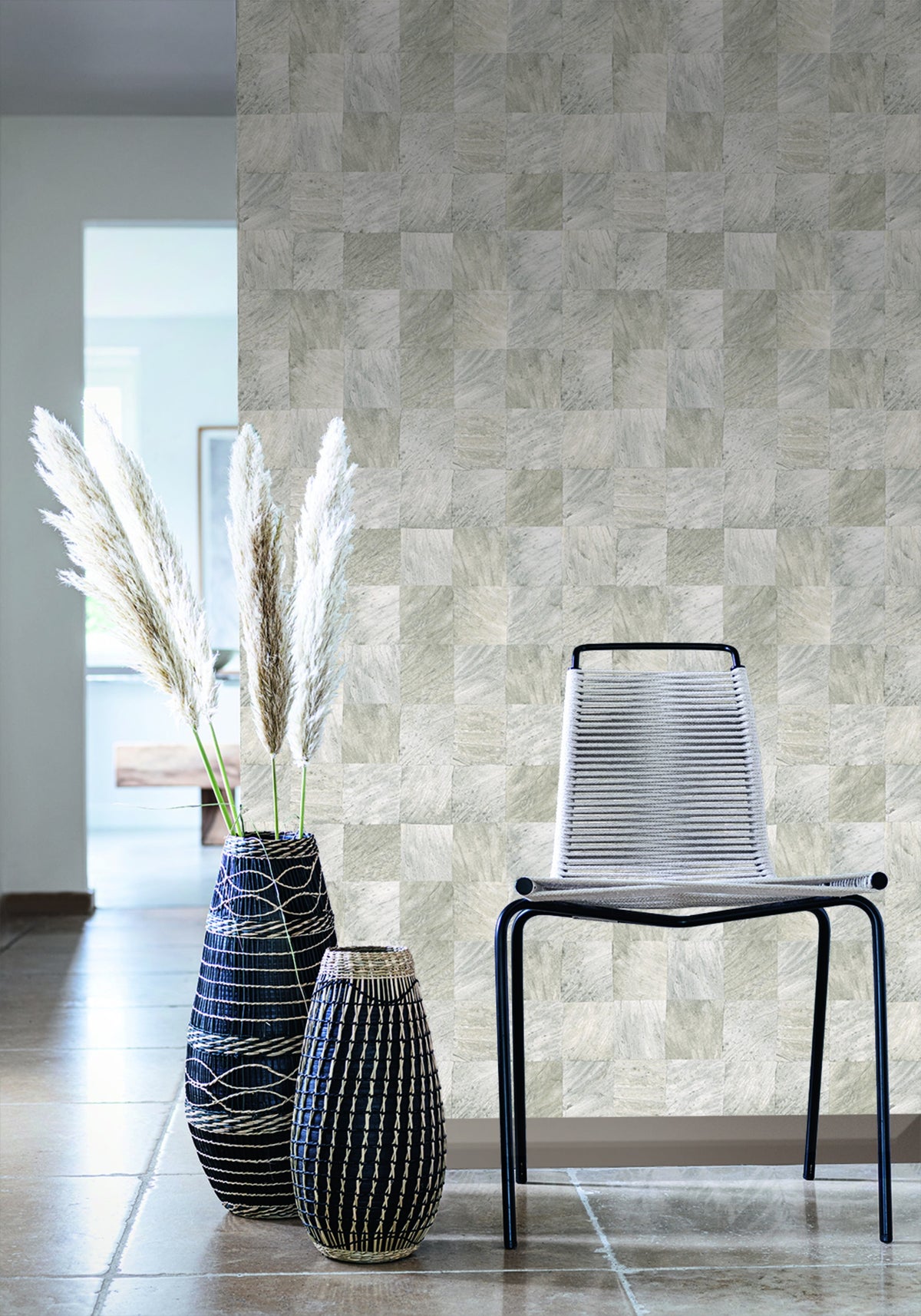 Casamance behang Karabane Abale 75172960 in interieur