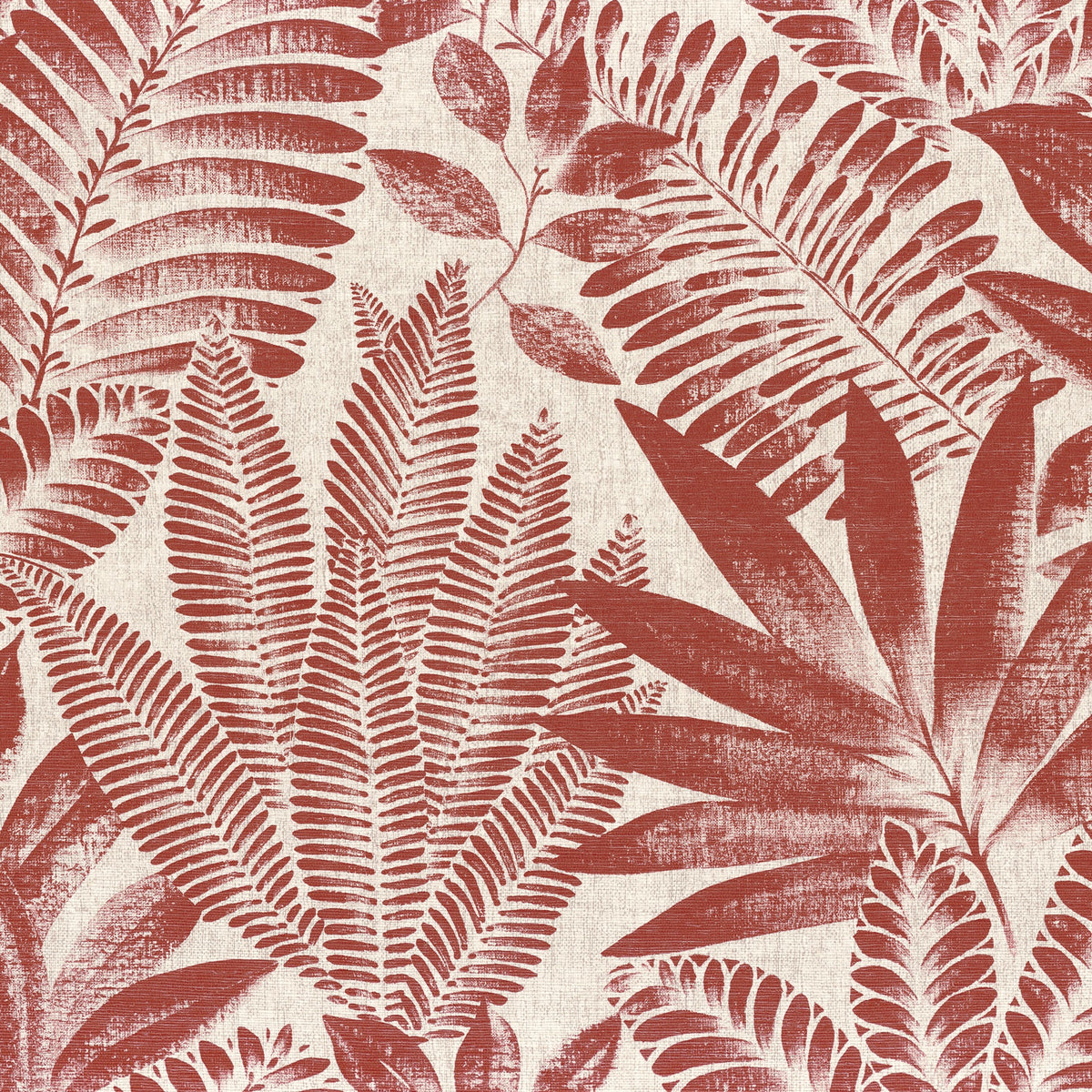 Casamance behang Karabane Aloes 75183682 terracotta grege