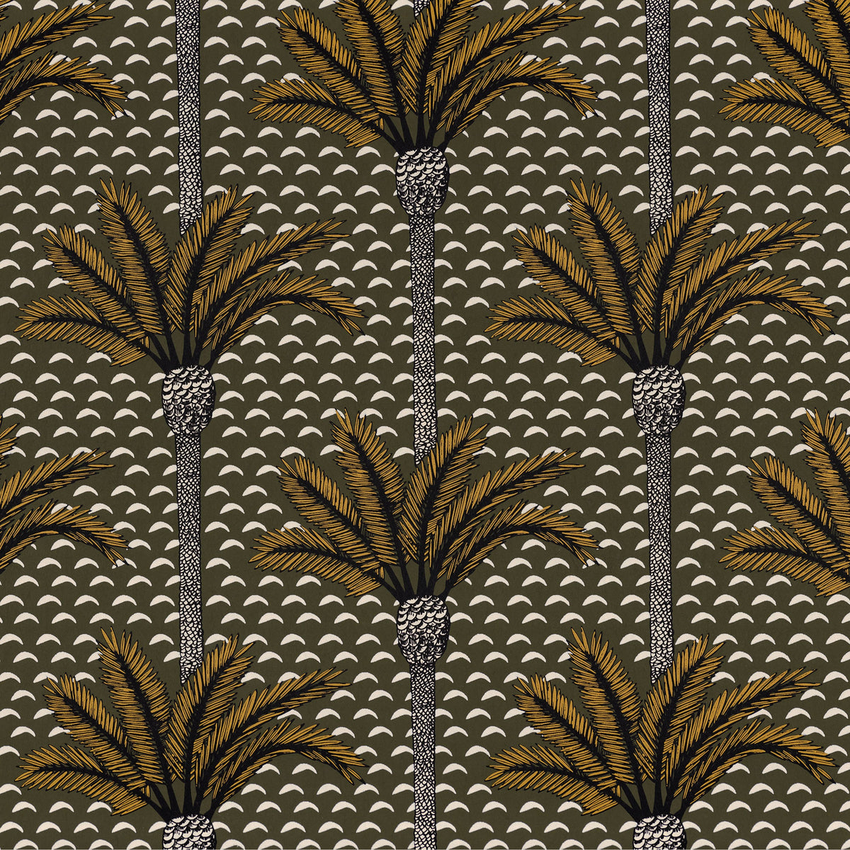 Casamance behang Mirage Atlas 75240610 kaki
