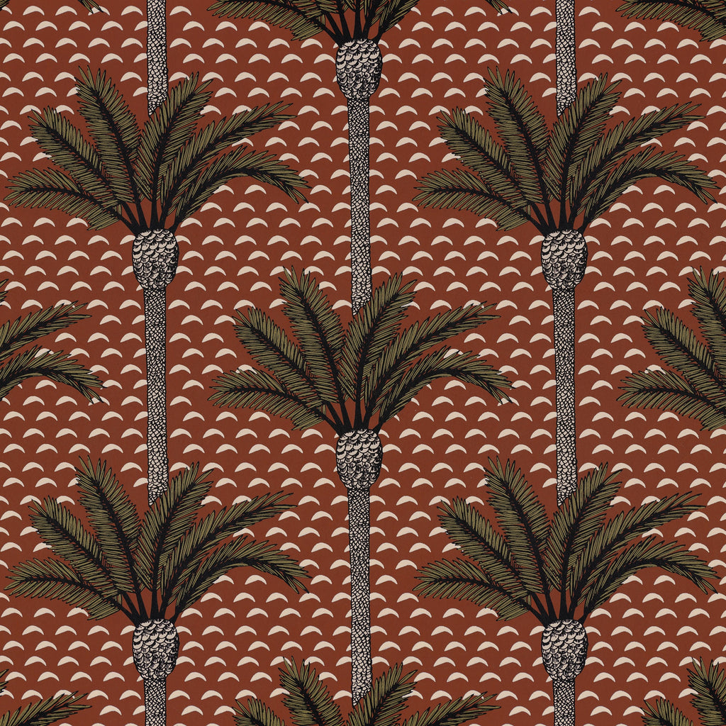 Casamance behang Mirage Atlas 75240712 terracotta