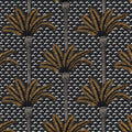Casamance behang Mirage Atlas 75240814 carbone (staal)