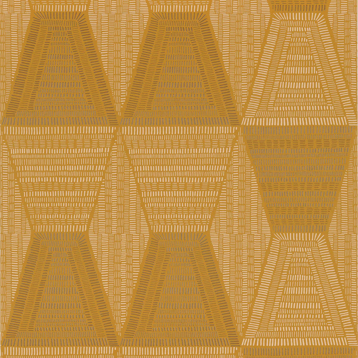 Casamance behang Mirage Daia 75271834 ocre