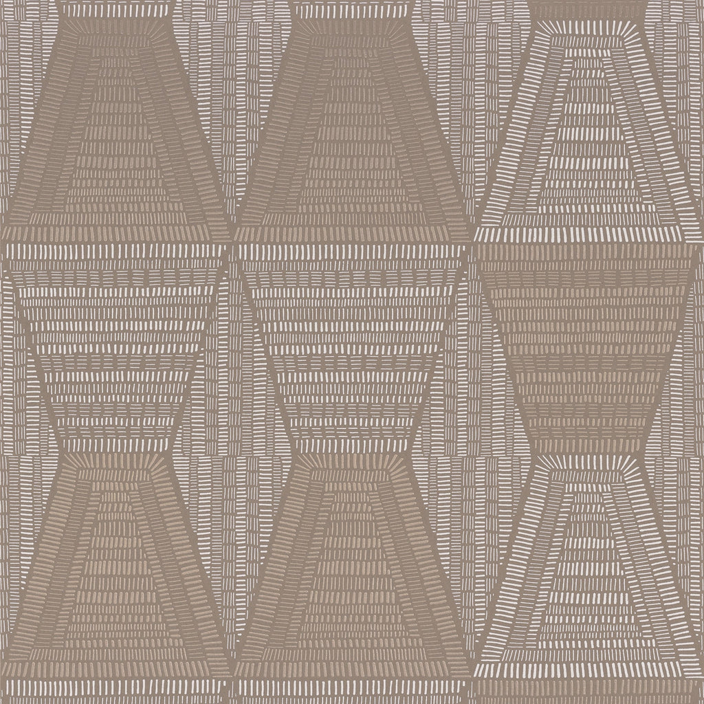 Casamance behang Mirage Daia 75272038 taupe