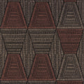 Casamance behang Mirage Daia 75274486 noir terracotta