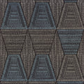 Casamance behang Mirage Daia 75274588 noir givre (staal)