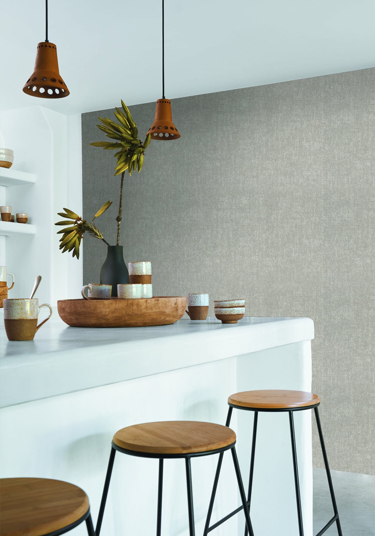 Casamance behang Mirage Tenere 75282650 in interieur