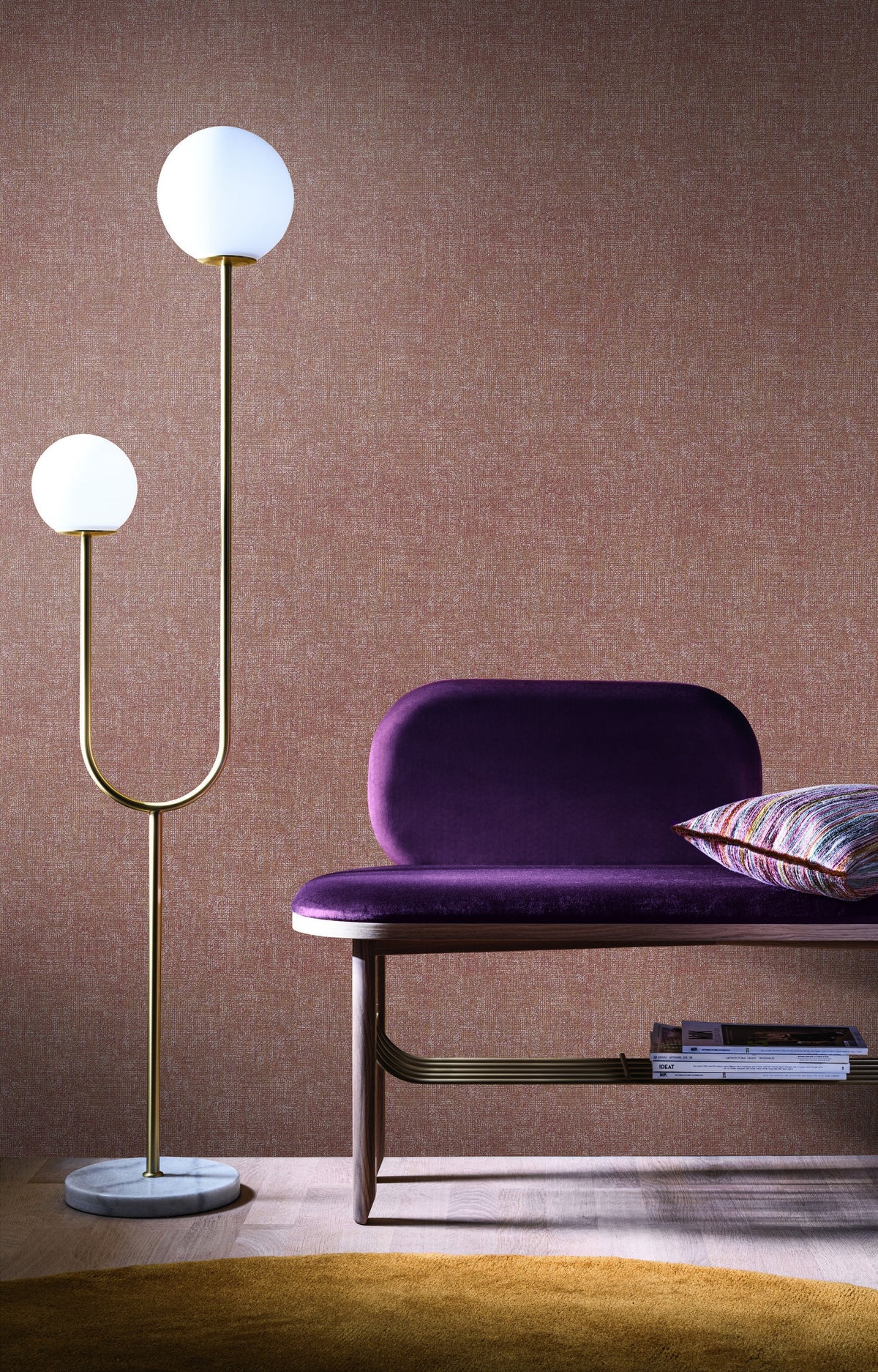 Casamance behang Mirage Tenere 75283160 in interieur