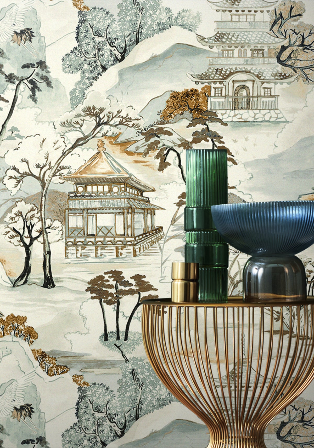 Casamance behang Archipel Nara 75310100 detail