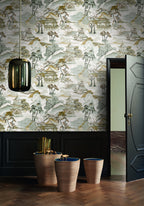 Casamance behang Archipel Nara 75310100 in interieur