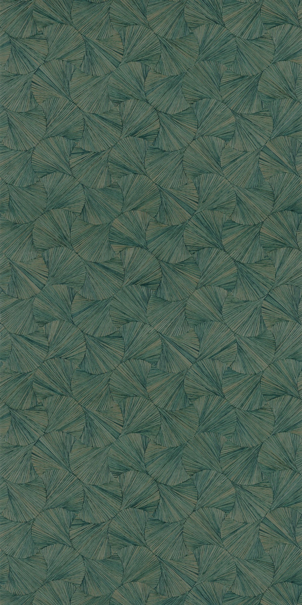 Casamance behang Textures Nature Précieuse Lombok 75322446 émeraude (staal)