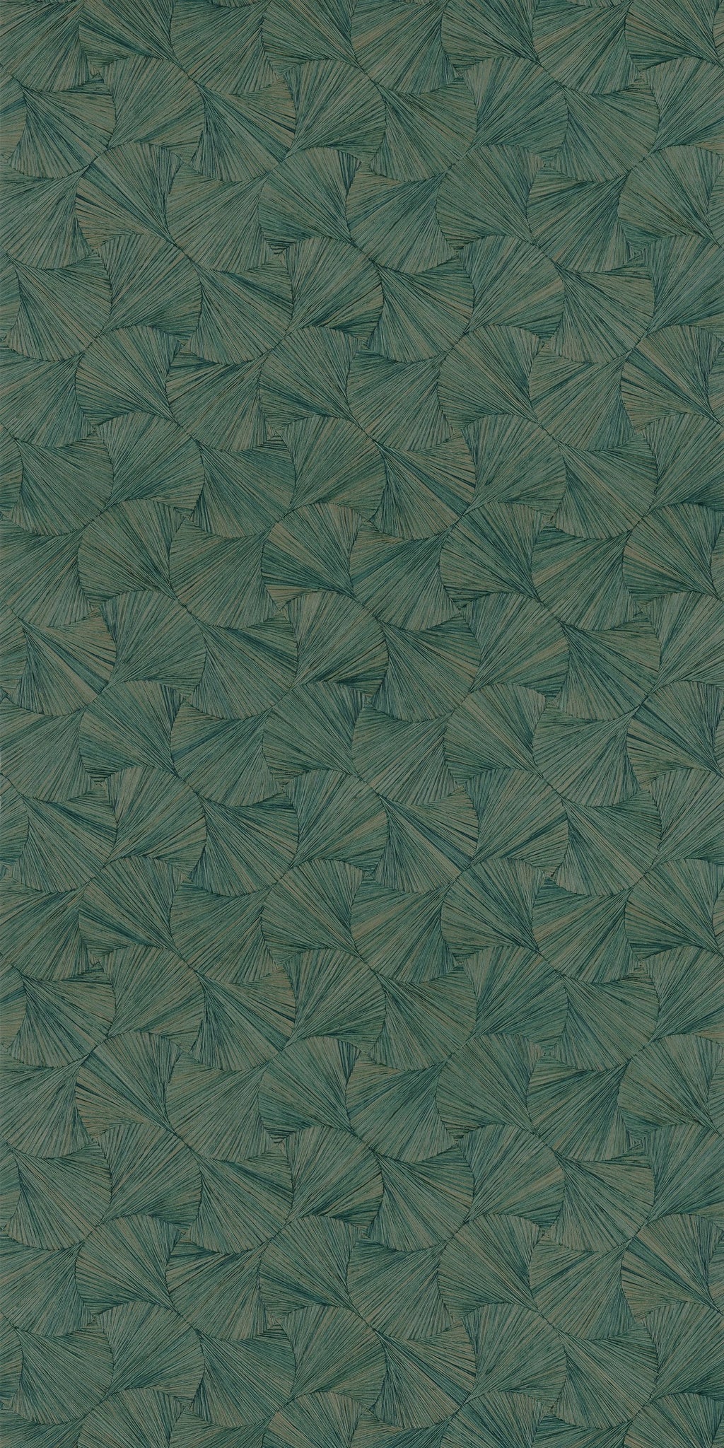 Casamance behang Textures Nature Précieuse Lombok 75322446 émeraude