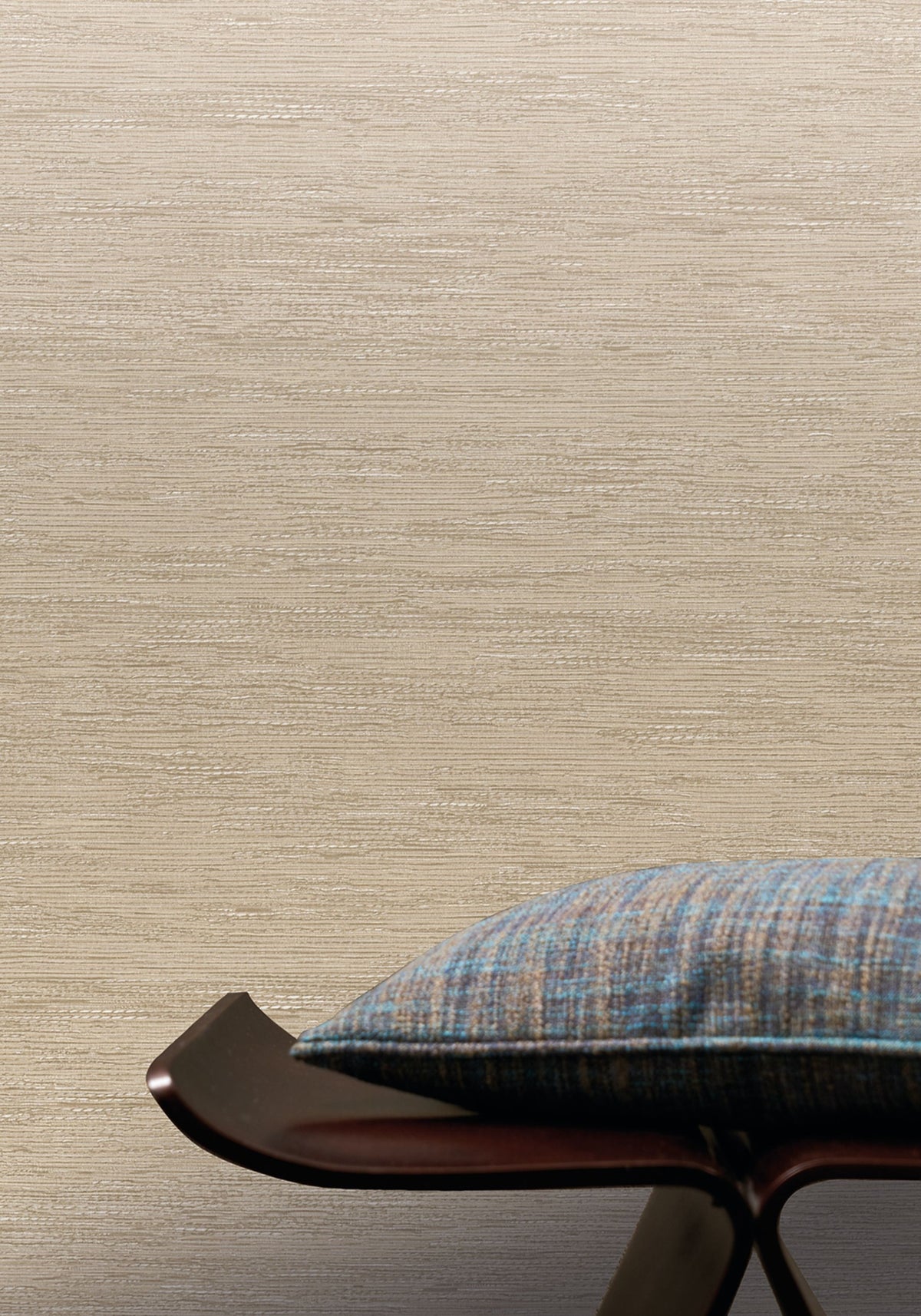 Casamance behang Le jacquard Tatami 75342344 in interieur