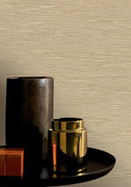Casamance behang Le jacquard Tatami 75342446 in interieur