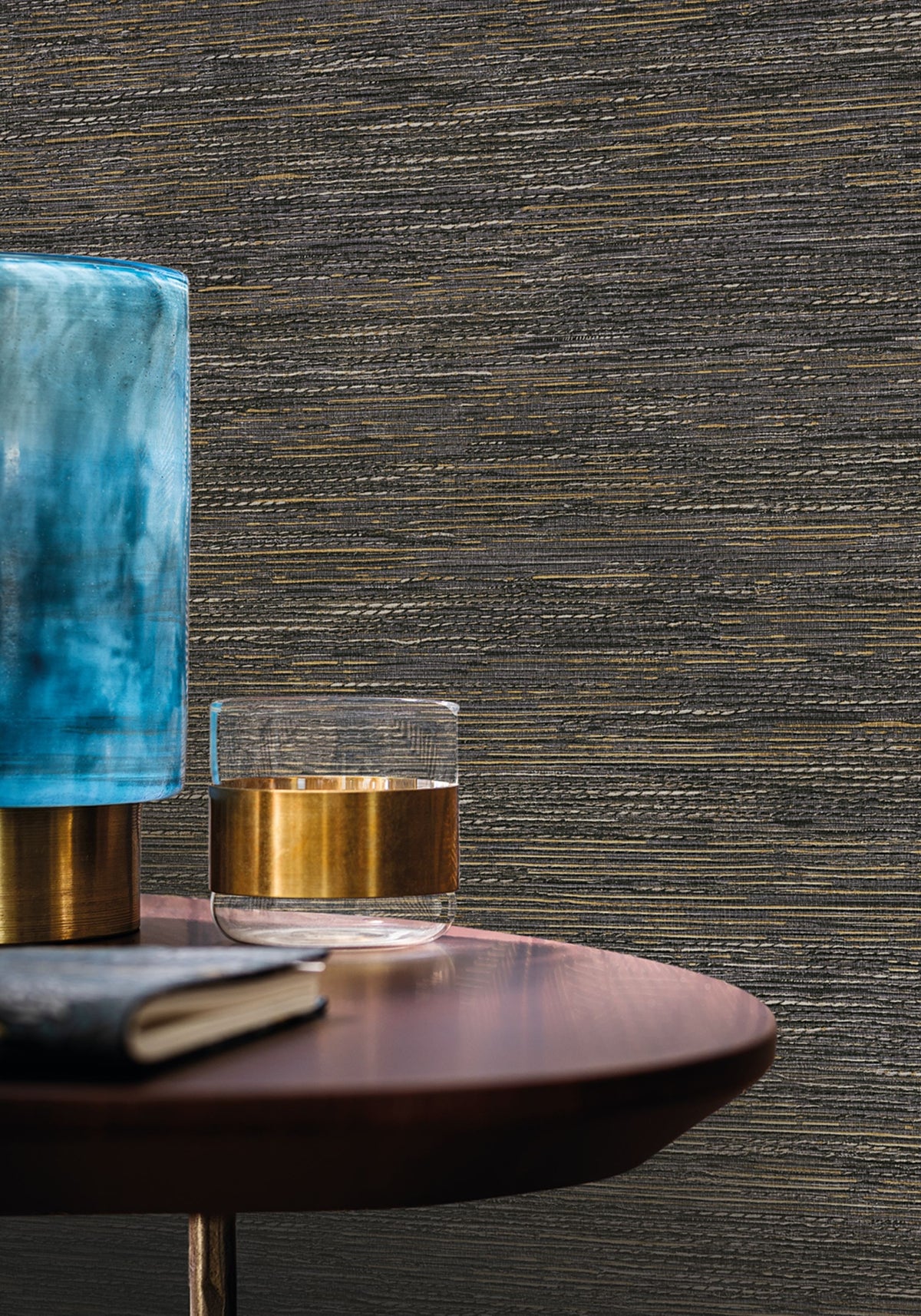 Casamance behang Le jacquard Tatami 75342752 in interieur