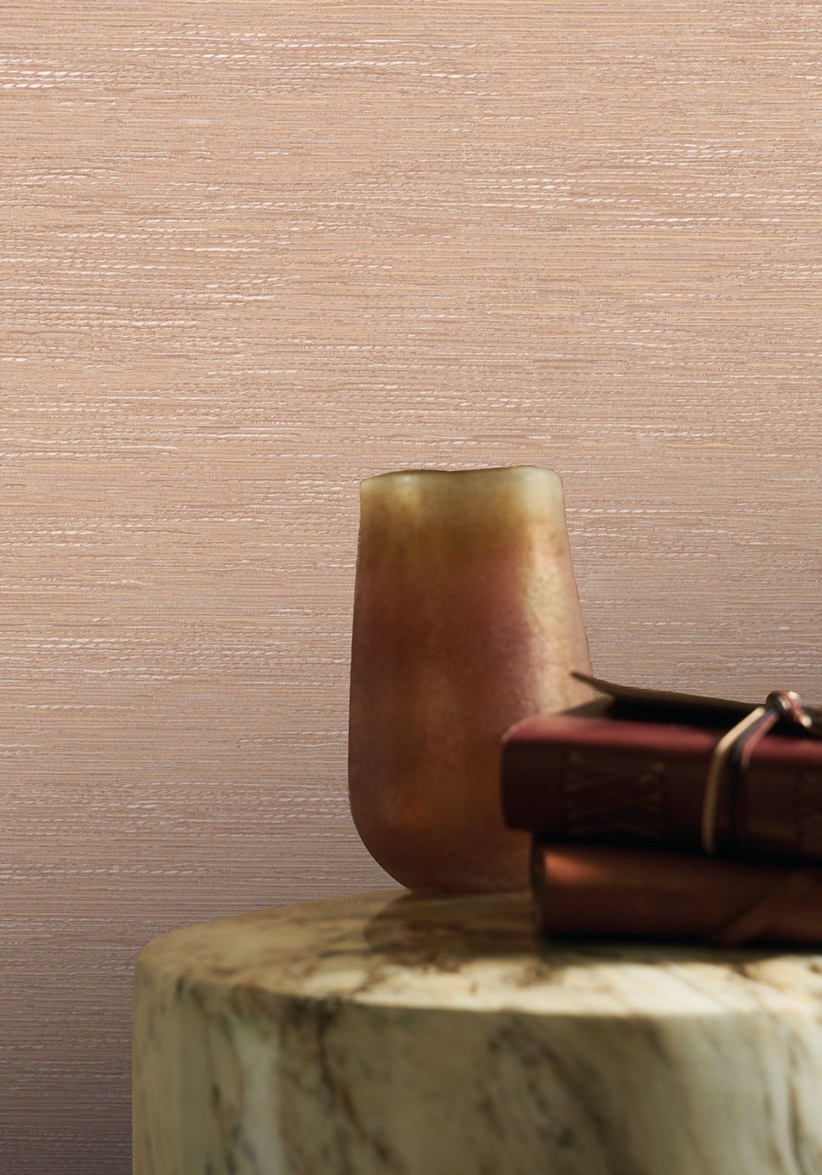 Casamance behang Le jacquard Tatami 75343262 in interieur