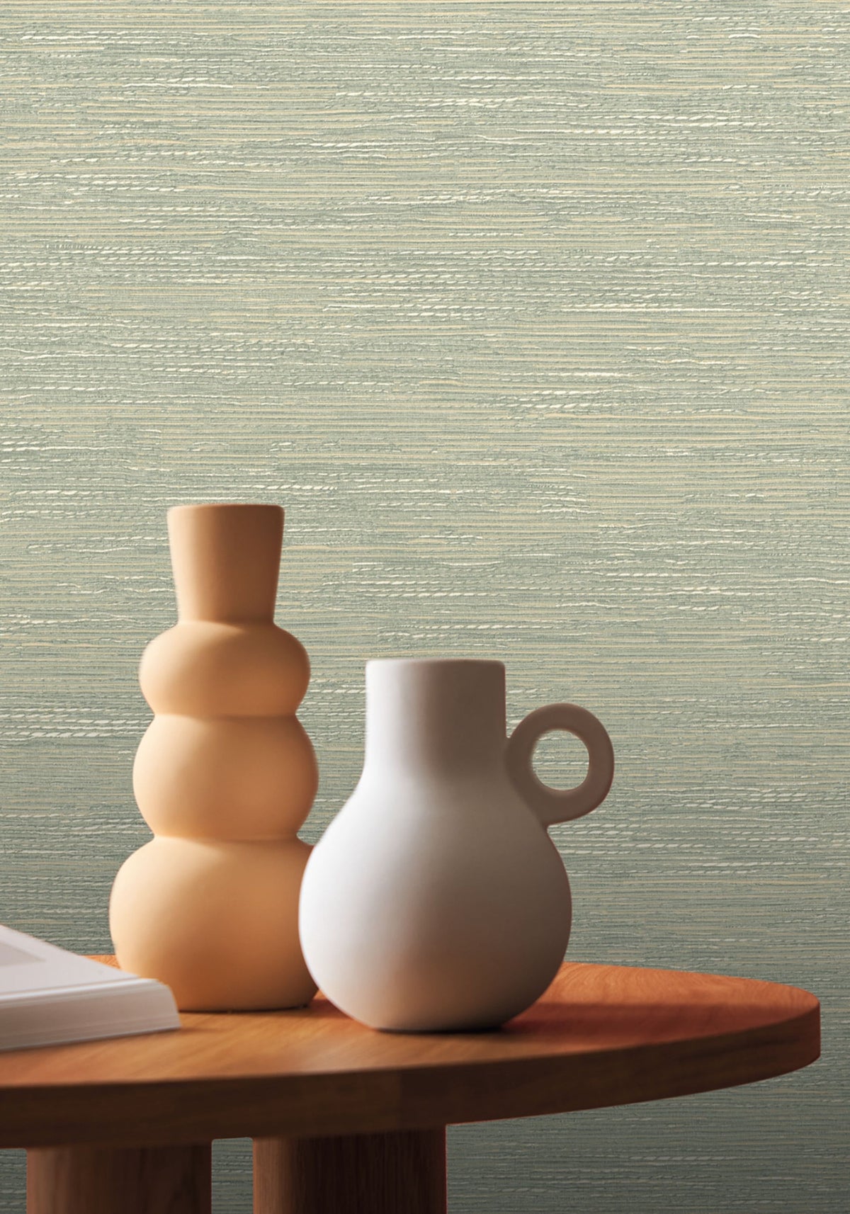 Casamance behang Le jacquard Tatami 75343364 in interieur