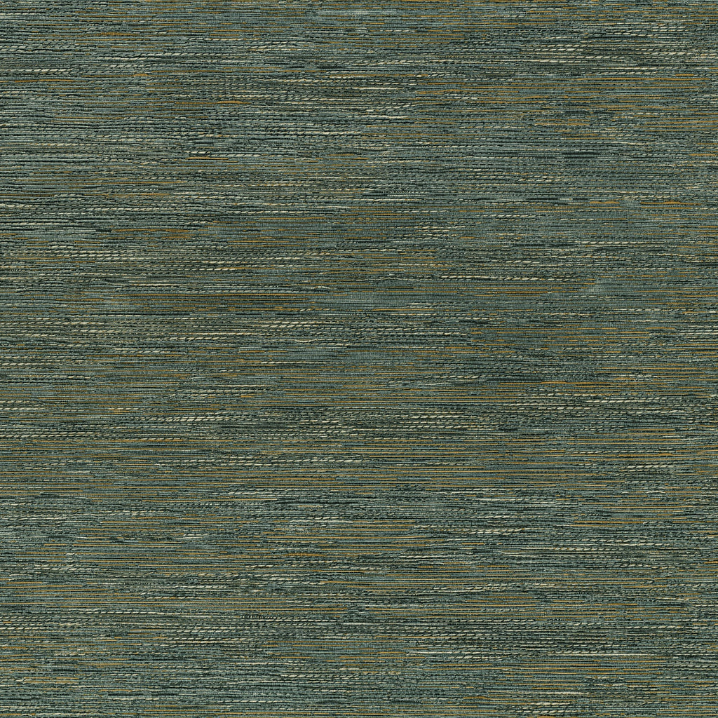 Casamance behang Le jacquard Tatami 75343670 vert imperial
