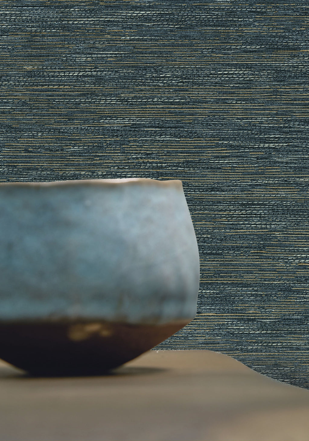 Casamance behang Le jacquard Tatami 75343772 in interieur