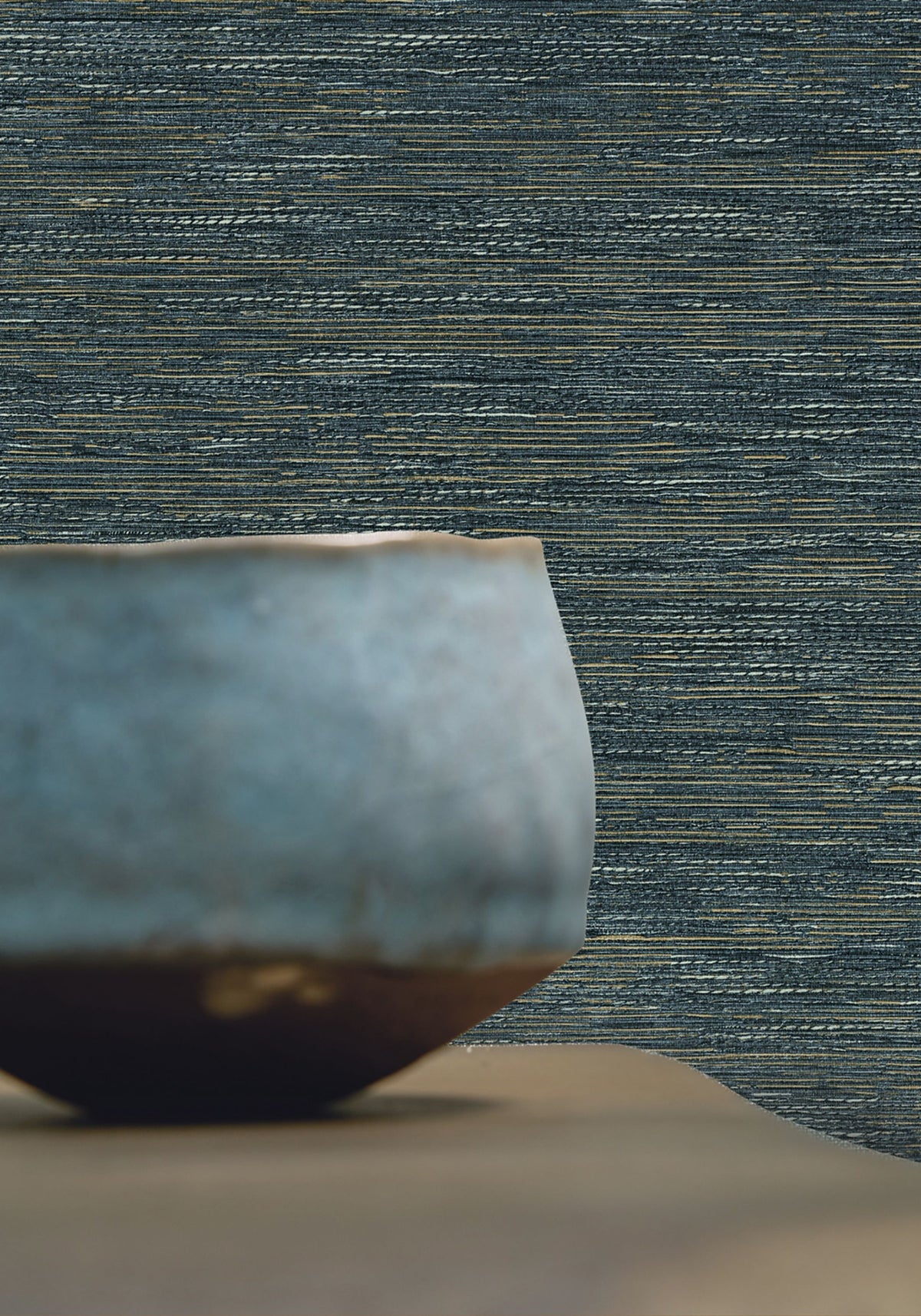Casamance behang Le jacquard Tatami 75343772 in interieur