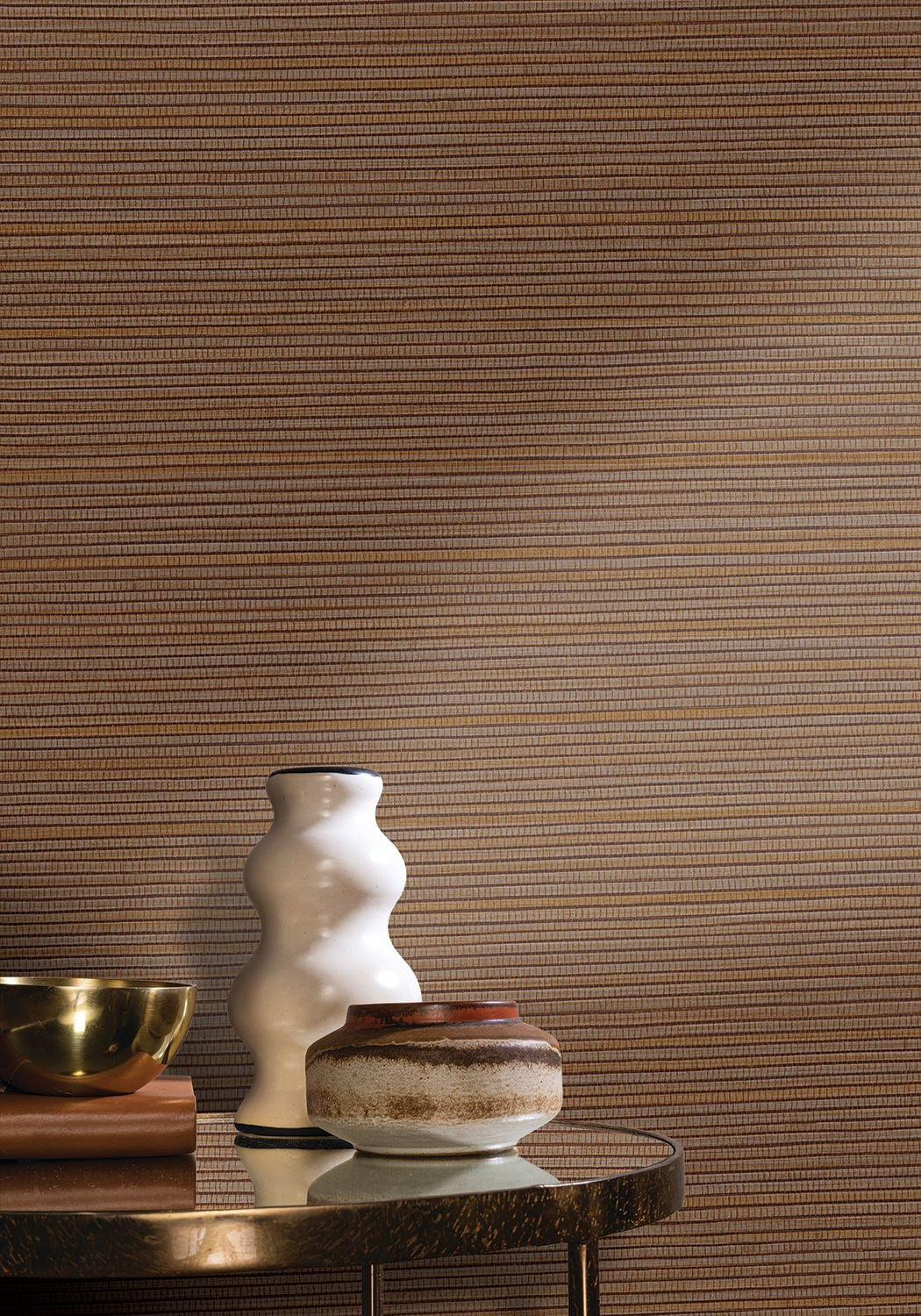 Casamance behang Textures Végétales Pandan 75360610 detail