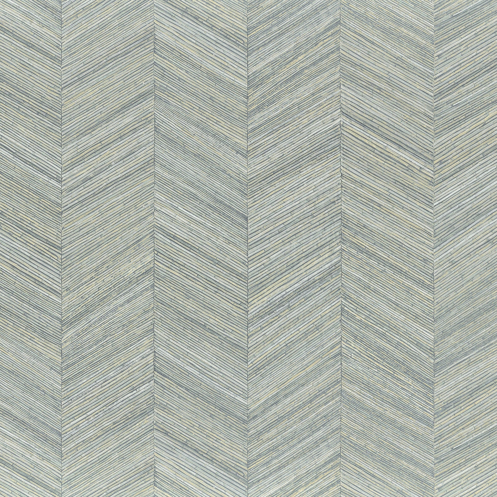 Casamance behang Textures Végétales Ocotea 75371324 opaline