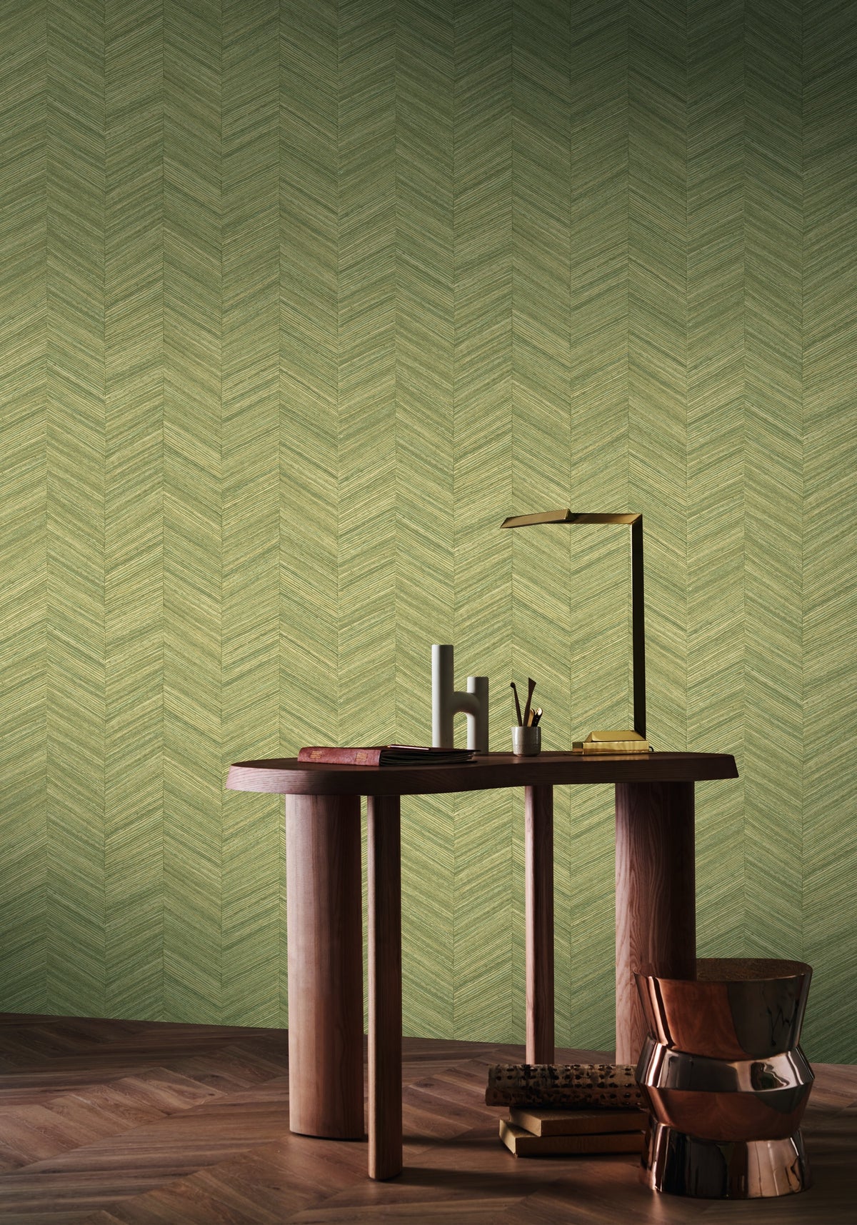 Casamance behang Nature Sur Mesure Ocotea 75372650 in interieur