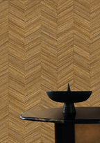 Casamance behang Textures Végétales Ocotea 75372752 in interieur