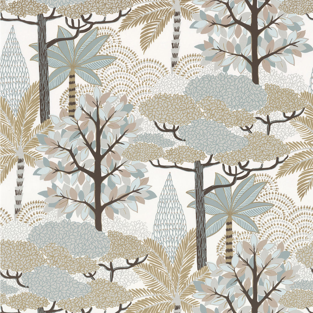 Casamance behang Nuit d'Orient Marakanda 75380712 pastel dore
